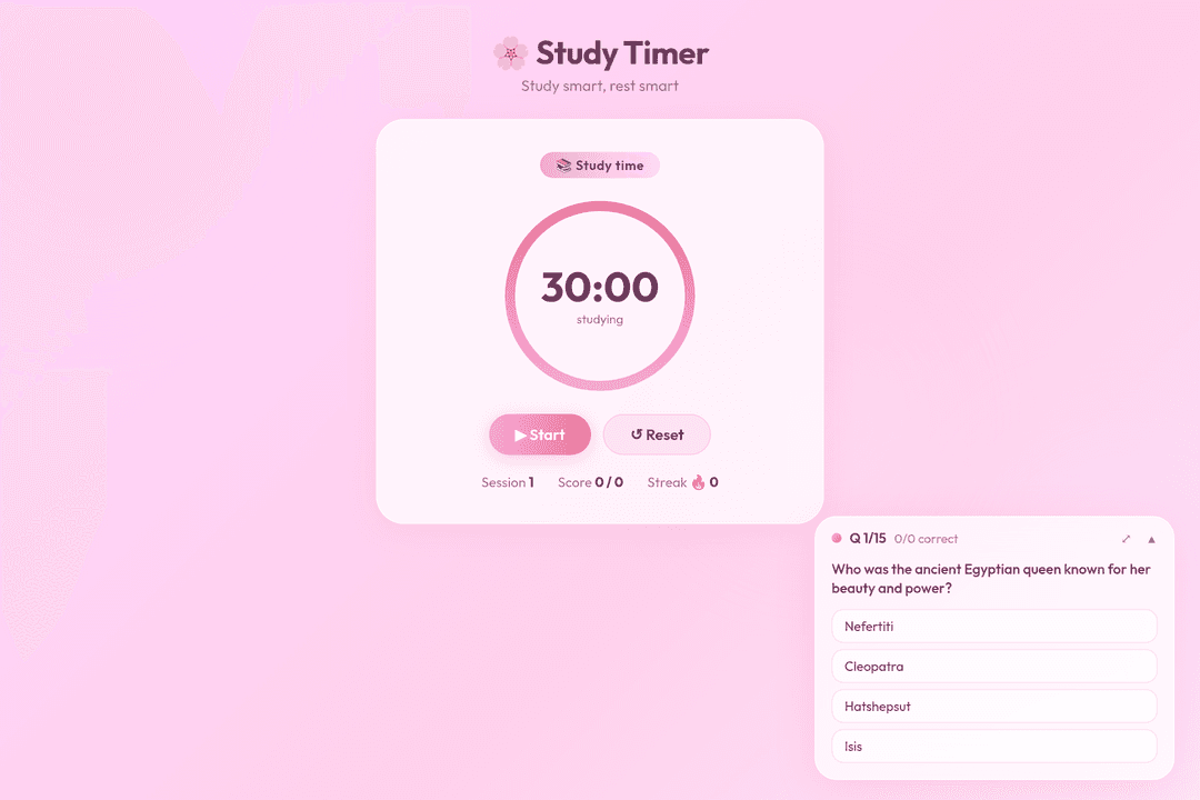study timer