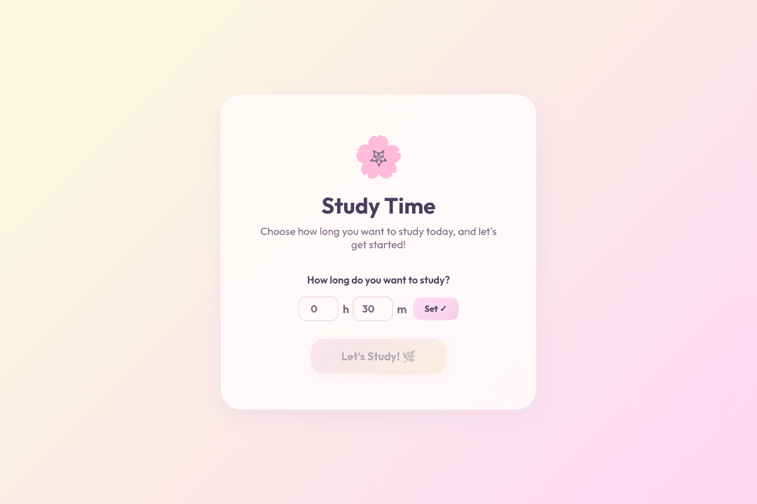 Study timer,quiz and games