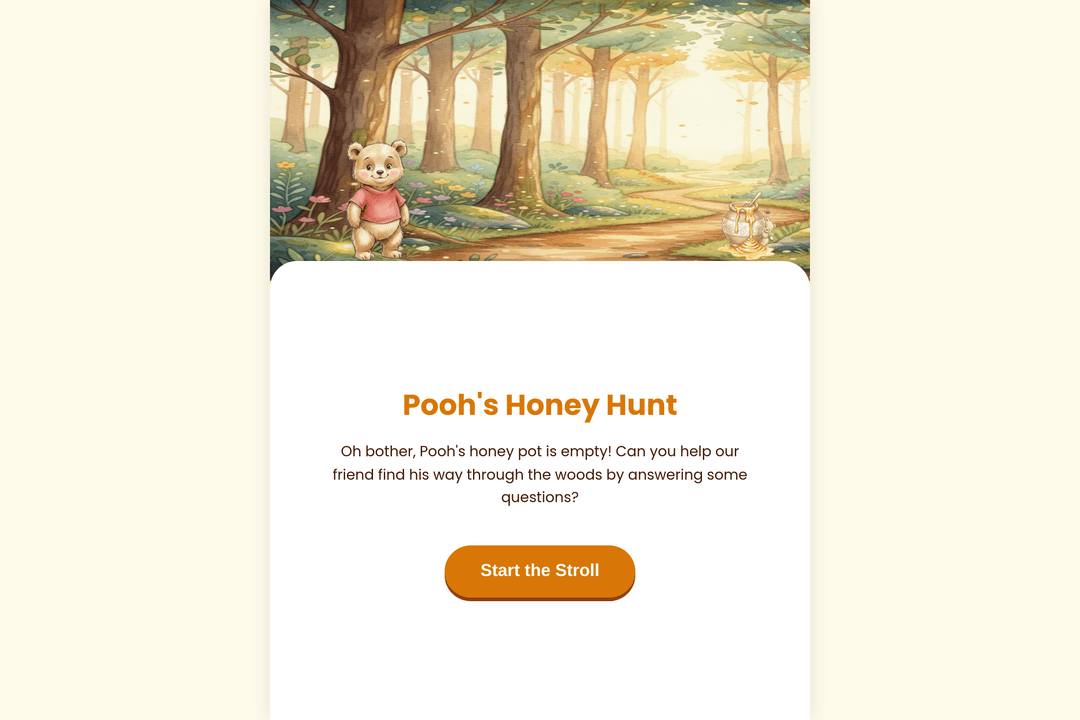 Poohs Honey Hunt