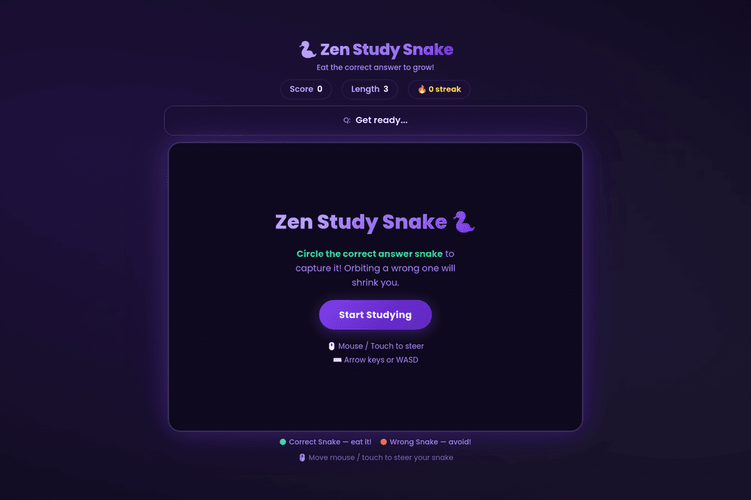 Zen Study Snake