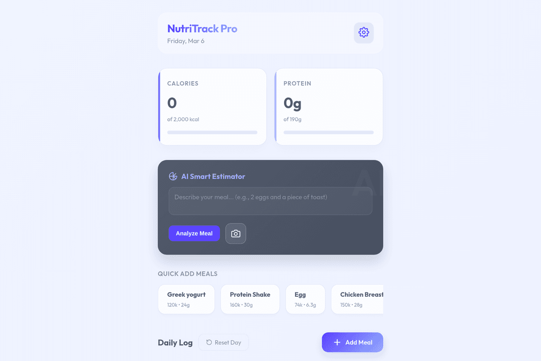 NutriTrack Pro