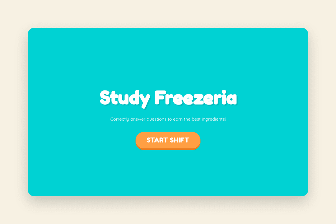 Study Smoothie Shop