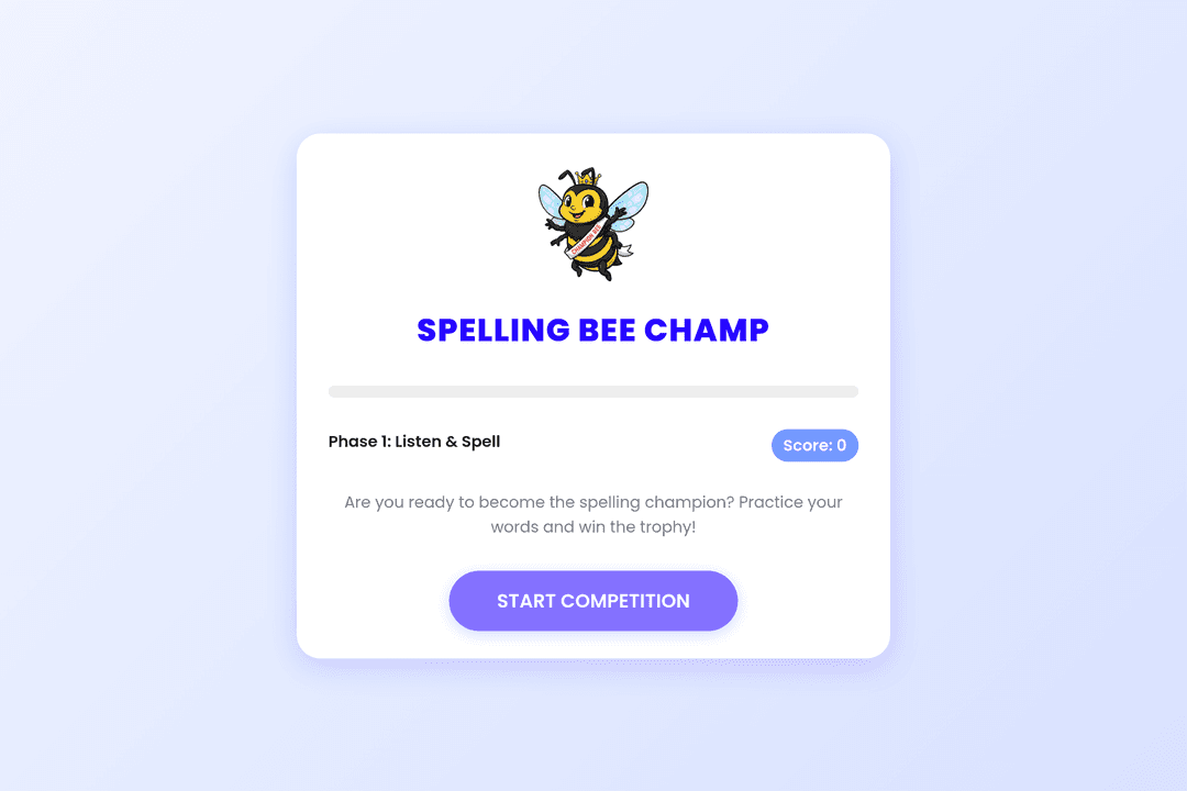Spelling Bee Champ