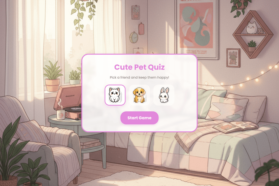 Cute Pet Quiz