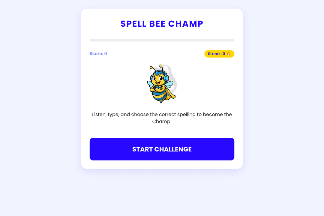 Spell Bee Champ