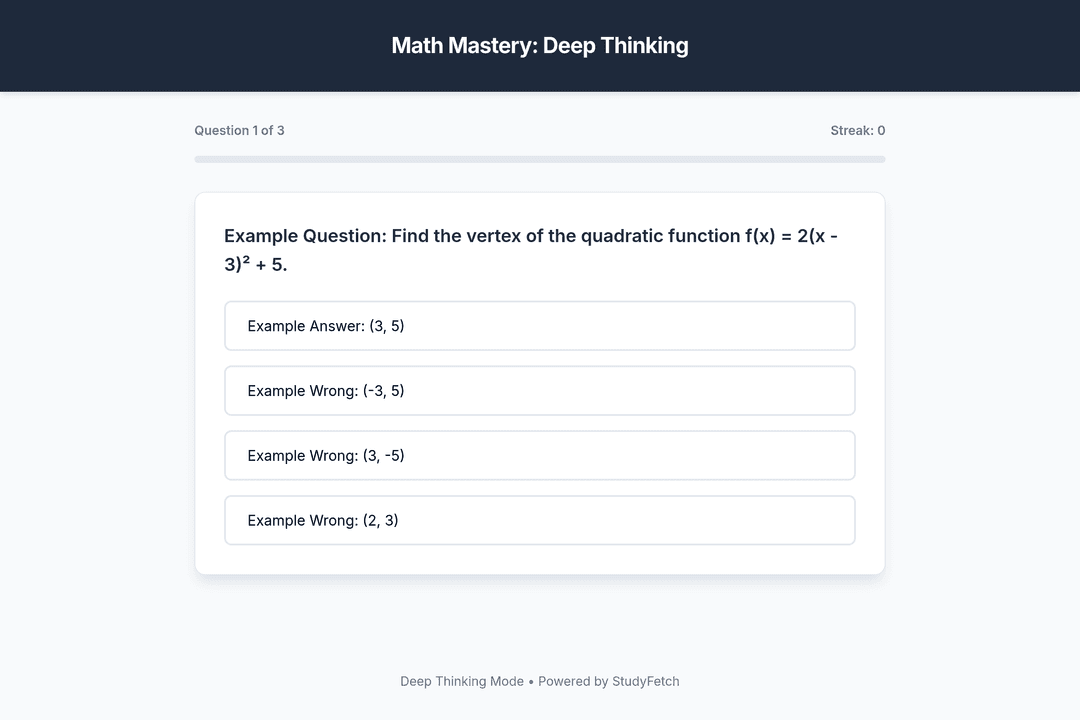 Math Mastery
