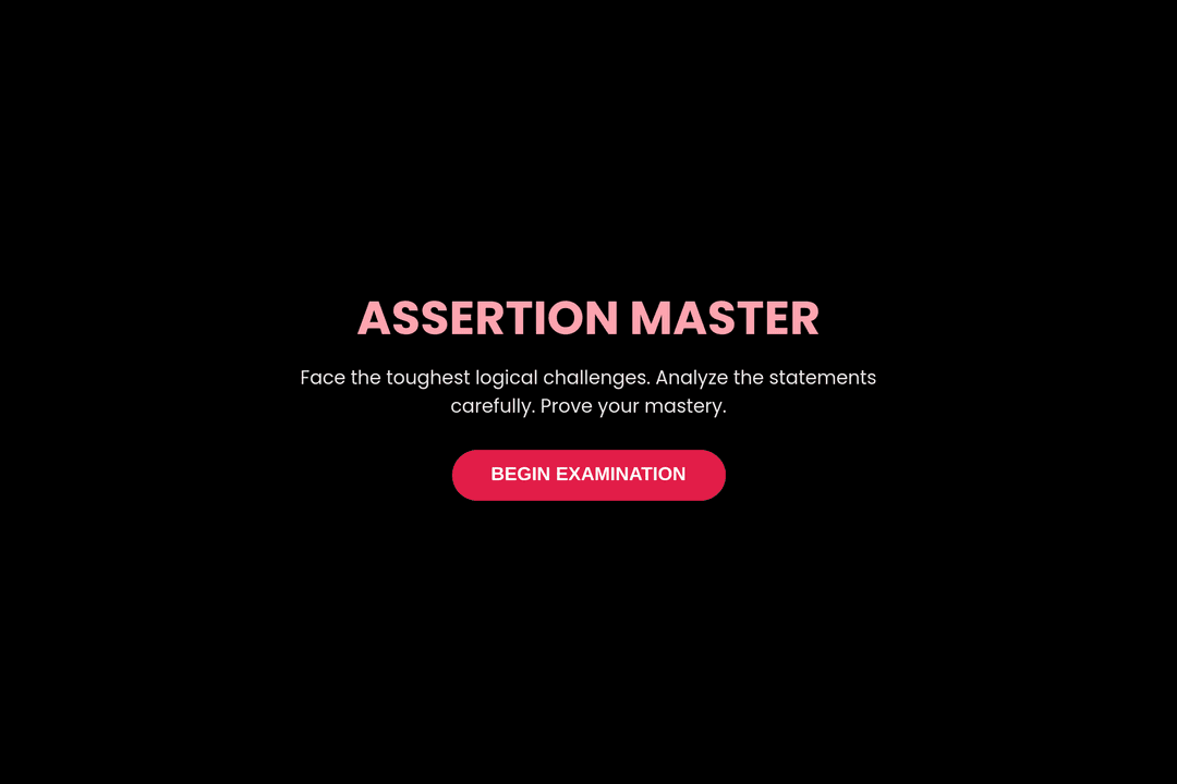 Assertion Master