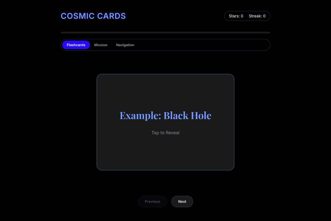 Cosmic Cards