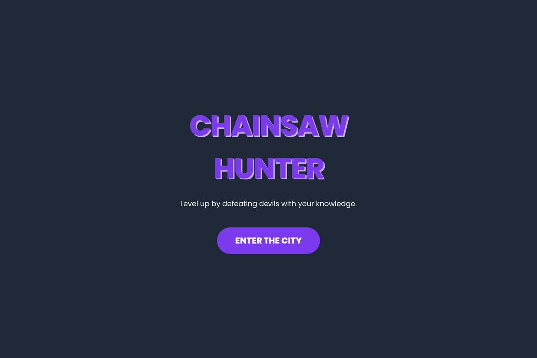Chainsaw Quiz