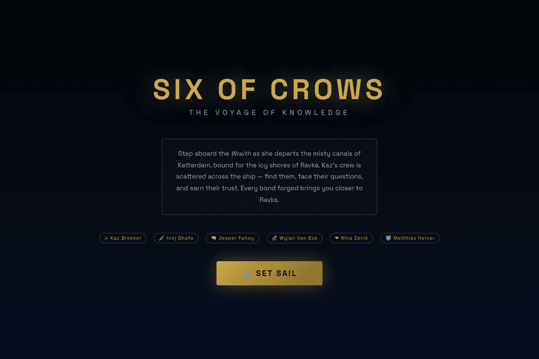 Six Crows Heist