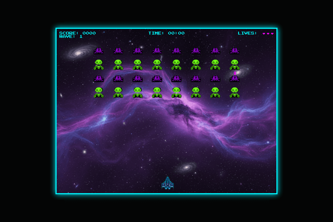 Cosmic Quiz Invaders 1990's