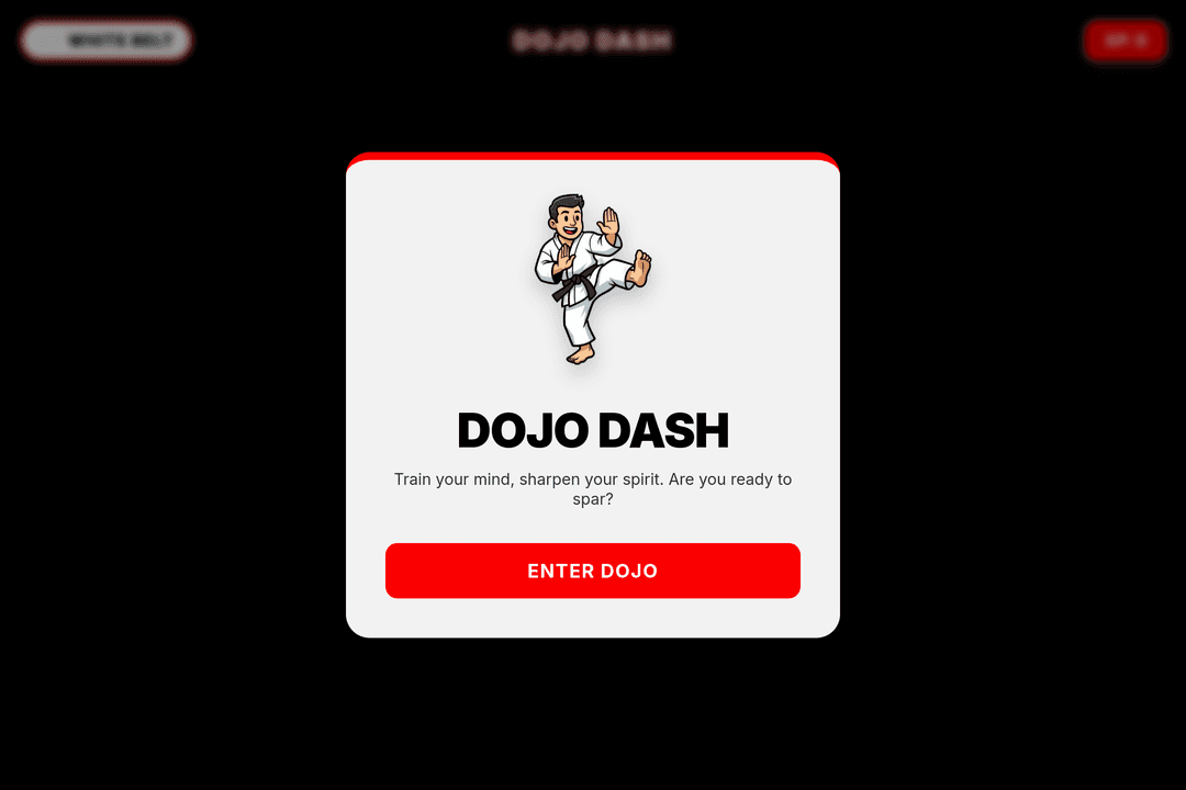 Dojo Dash