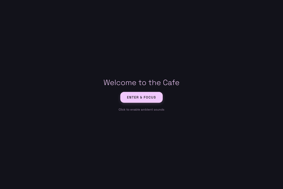 LoFi Study Cafe