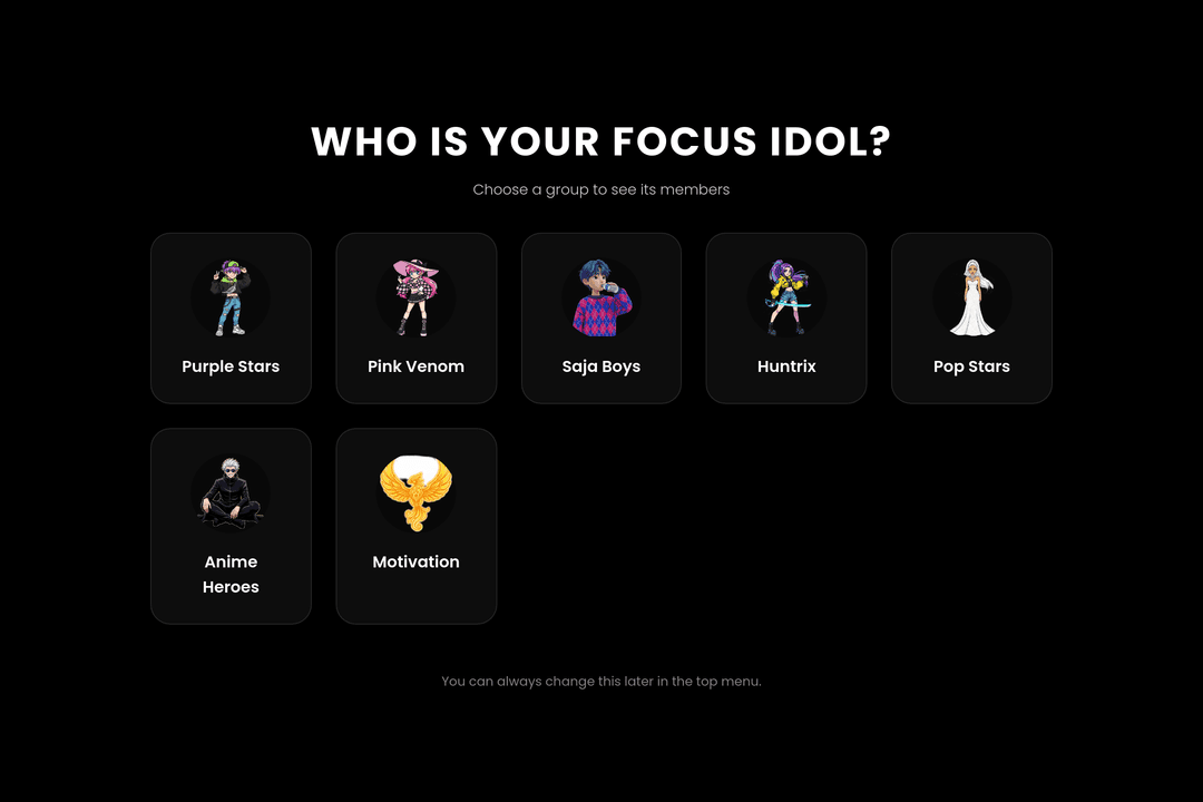 Focus timer with your fav themes