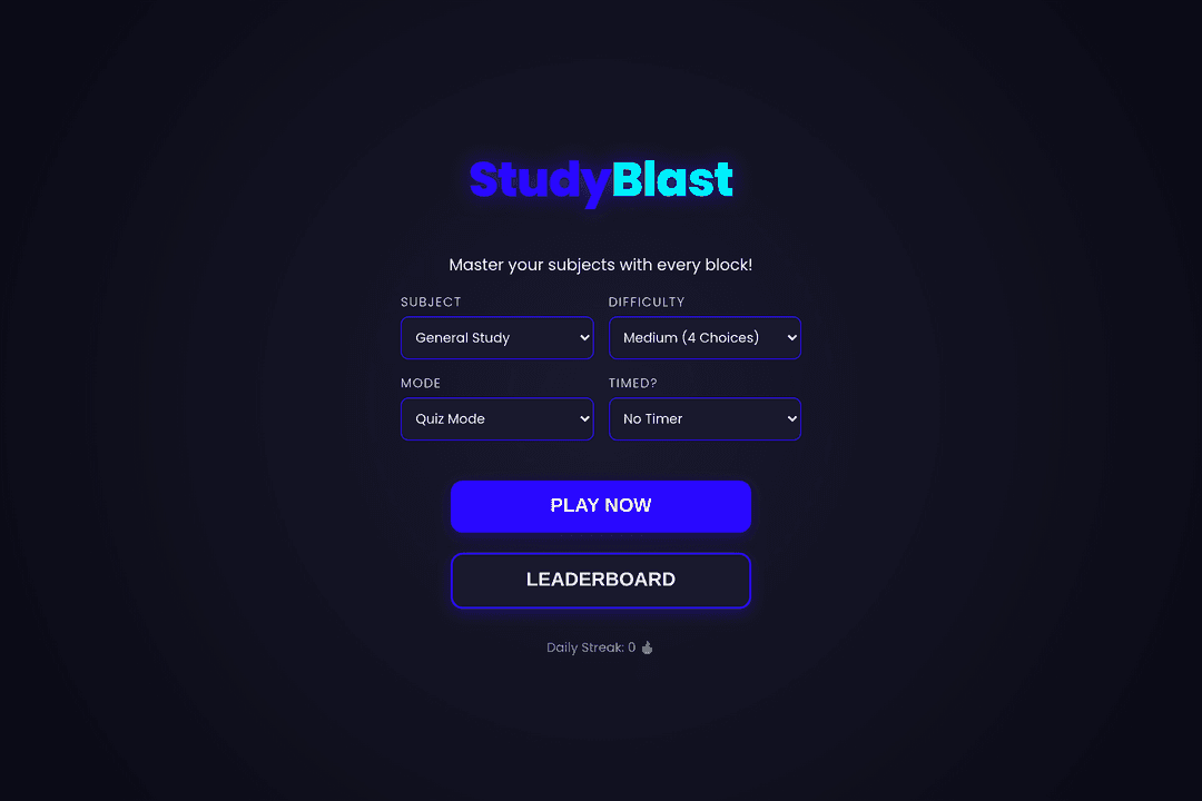StudyBlast
