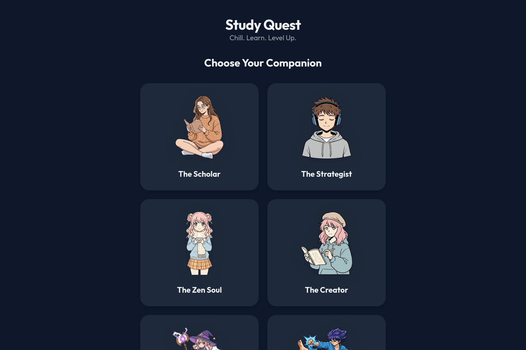 Study Buddy Quest