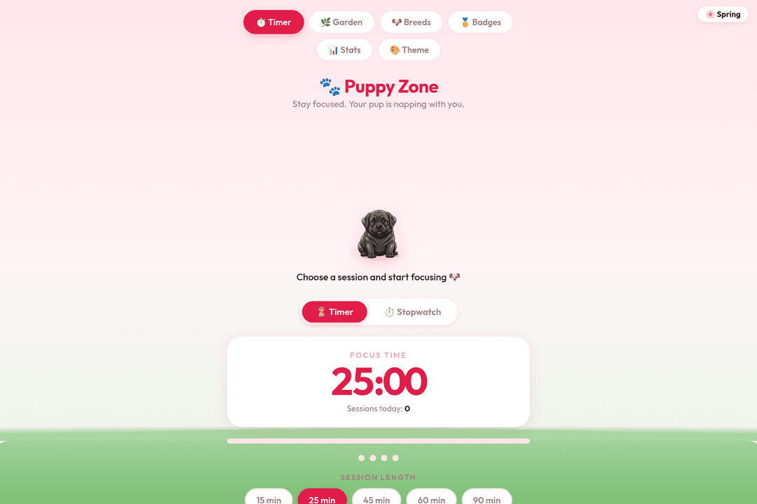 Puppy Zone Study (Aussie Edition)