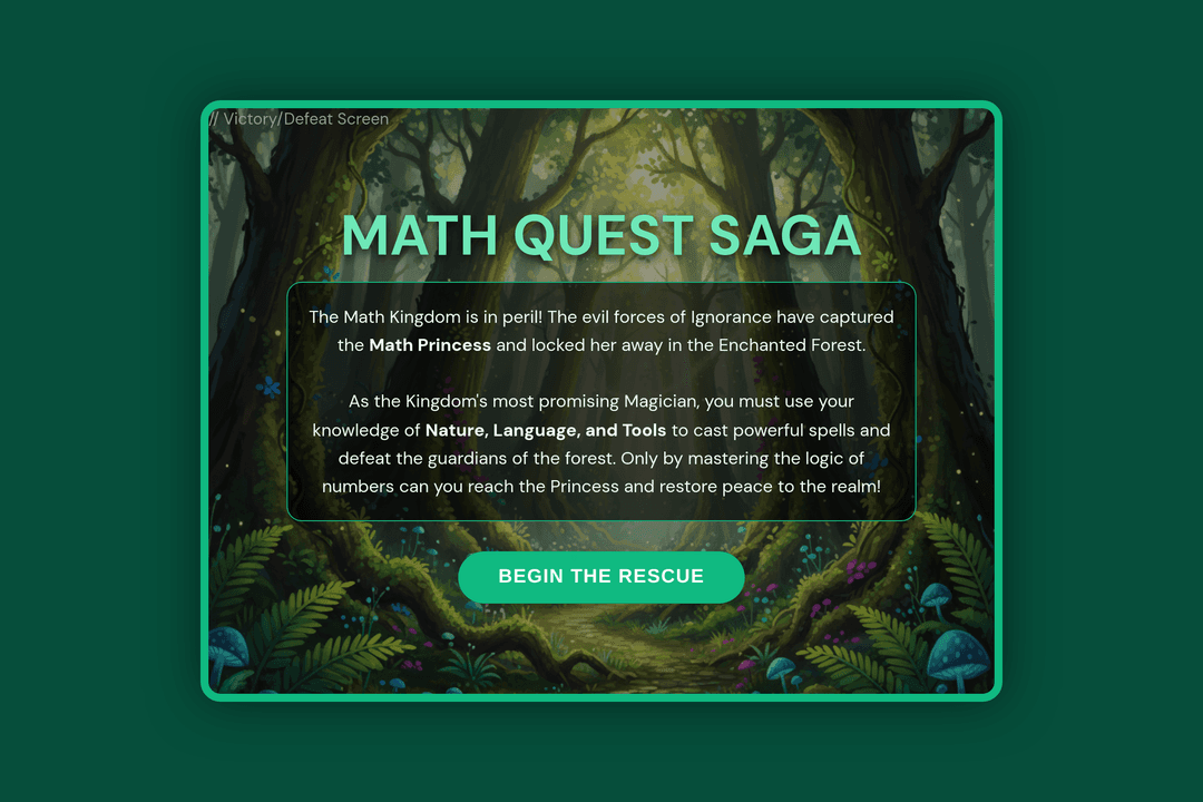 Math Quest Saga