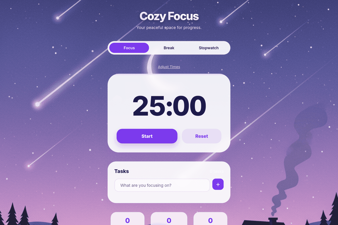 Cozy Focus