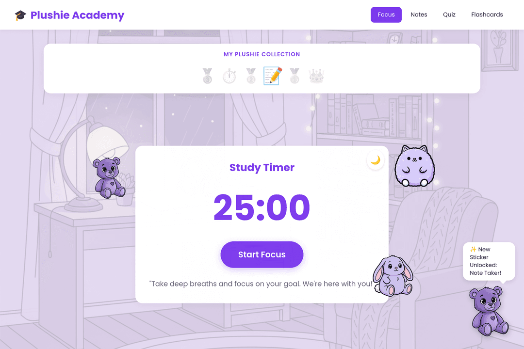 Plushie Focus