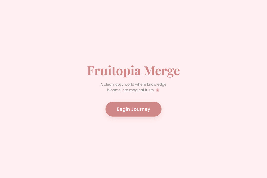 Magical Fruit Merge