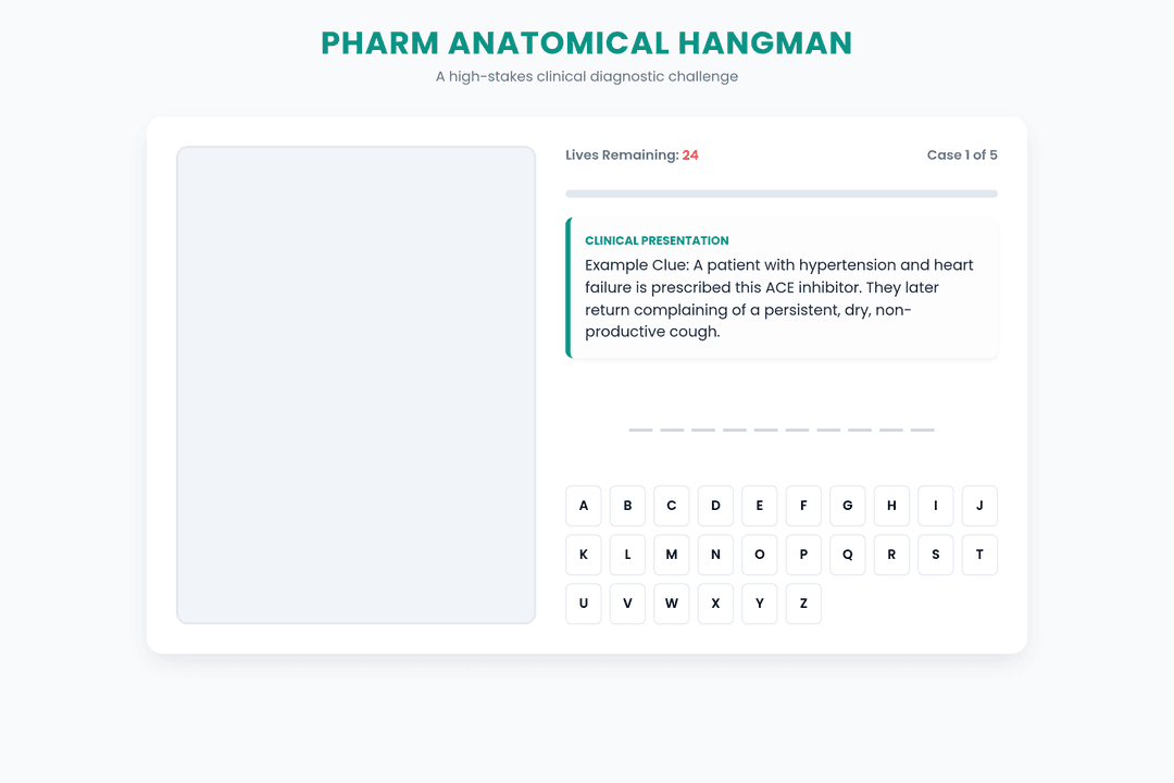 Pharm Hangman Clinical
