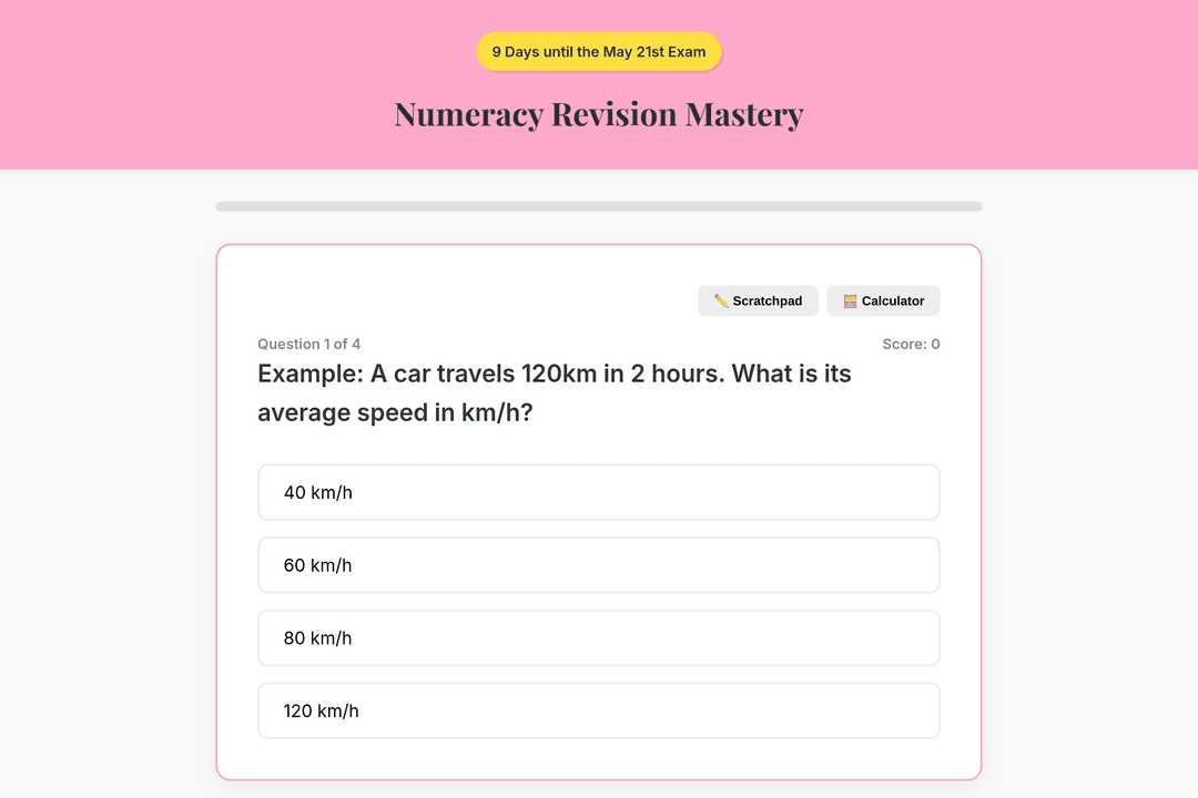 Numeracy Master