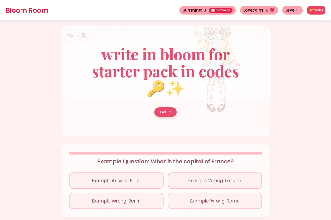 bloom room