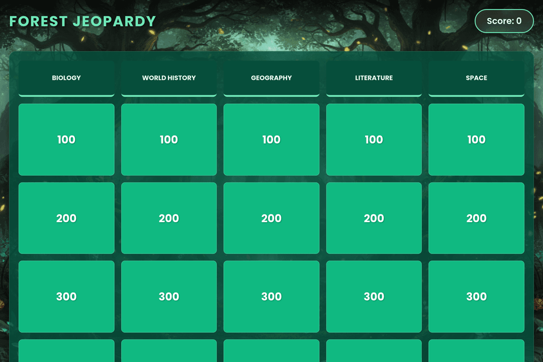 Study Jeopardy