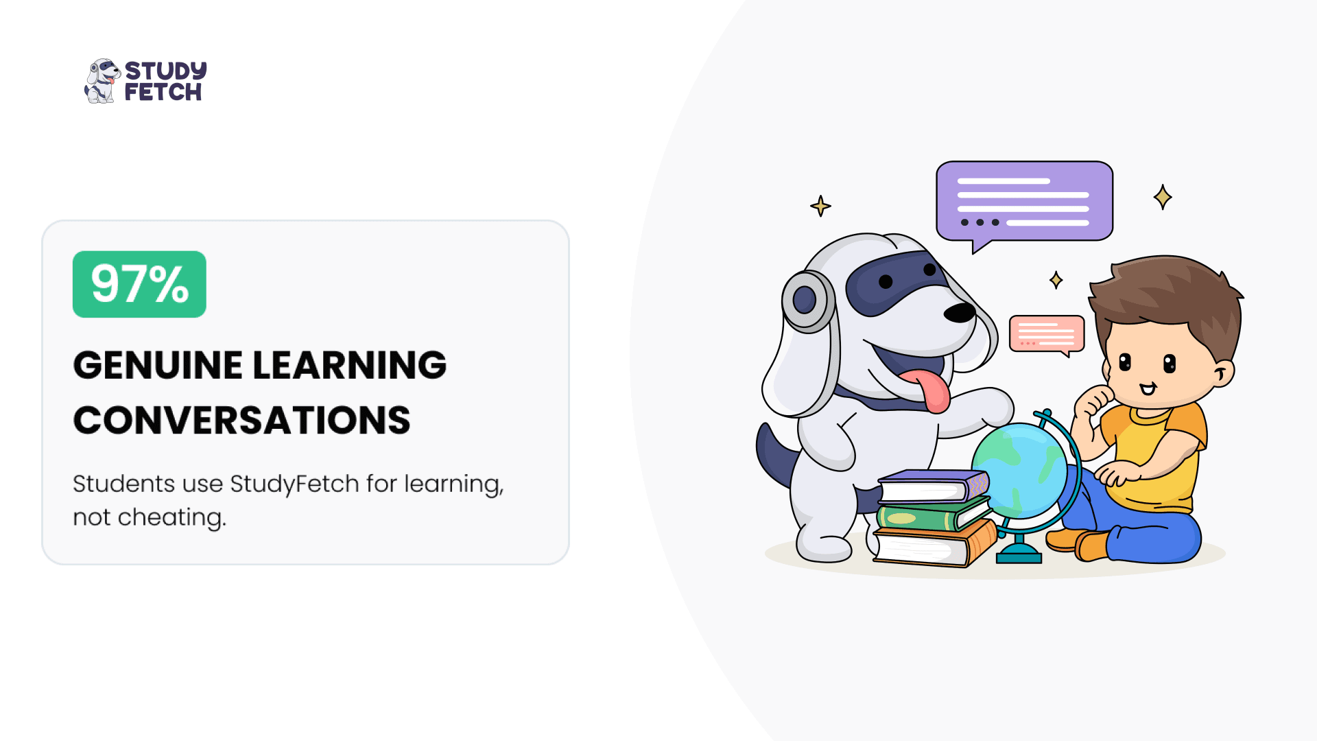 Purpose-Built AI Drives Genuine Learning: Insights from 1 Million StudyFetch Conversations